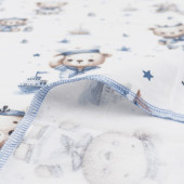 Бебешка бархетна пелена 80/80 см ''Моряче" 3