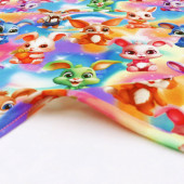 Бебешка двупластова пелена "Sweet bunnies" 80 х 80 см 6