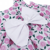 Бебешка рокля с капела "Pink lemon" 6