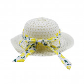 Бебешка рокля с капела "Yellow lemon" 6