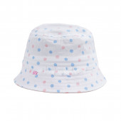 Бебешка лятна шапка на точки 2