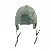 Бебешка шапка с мека козирка в зелено UV 30+  2