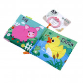 Бебешка мека книжка "Farm Animals" 16 х 15 см 2