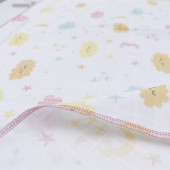 Бебешка муселинова пелена "Yellow dreams" 80х90 3
