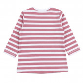 Бебешка памучна блуза "Best wishes" 2