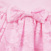 Бебешка рокля "Кали" в розово 3