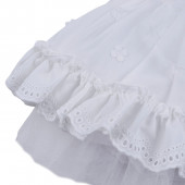 Бебешка рокля с ефирна пандела 5