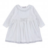 Плюшена бебешка рокля ''little angel'' 2