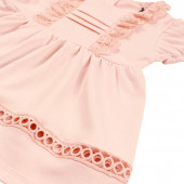 Бебешка рокля с гащички и лента 6