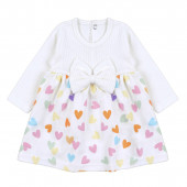 Бебешка памучна рокля ''Happy girl'' 2