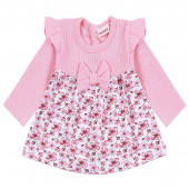 Бебешка памучна рокля ''Розова приказка'' 4