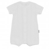 Бебешки ажурен ромпър в екрю 2