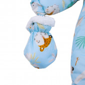 Бебешки ескимос с ръкавички и терлички 4