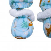 Бебешки ескимос с ръкавички и терлички 5