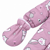 Бебешки ескимос с ръкавички и терлички "Meow" 5