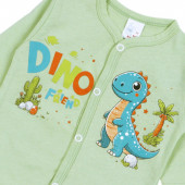 Бебешки ромпър ''Dino friends'' в зелено 4