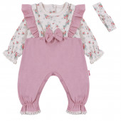 Бебешки ромпър с аксесоар "Tenderness" 2