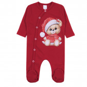 Бебешки коледен ромпър "Bear" 2