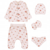 Бебешки комплект от 5 части ''Флора'' 2