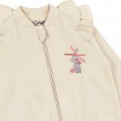 Бебешки комплект "Hello bunny" в крем 4