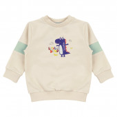 Бебешки комплект "Little dino" в крем и млечна мента 2