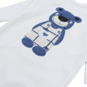 Бебешки комплект от 3 части "Bear" в синьо 6