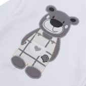 Бебешки комплект от 3 части "Bear" в сиво 5
