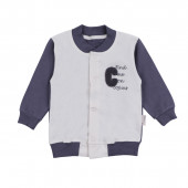 Бебешки комплект от 3 части "Cool" в гълъбово синьо 2