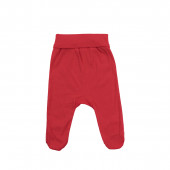 Бебешки комплект от 3 части в червено и бяло 6