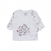 Бебешки комплект от 5 части ''Little giraffe'' в екрю и розово 3