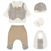 Бебешки комплект от 5 части с райе 3