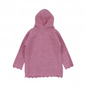 Бебешки комплект от плетиво "Bunny" в пепел от рози 3