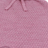 Бебешки комплект от плетиво "Bunny" в пепел от рози 6