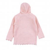 Бебешки комплект от плетиво "Bunny" в праскова 3