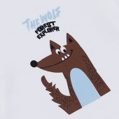 Бебешки памучен комплект от 3 части в светлосиньо 5