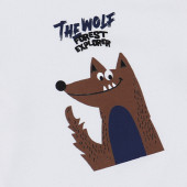 Бебешки памучен комплект от 3 части в тъмносиньо 5