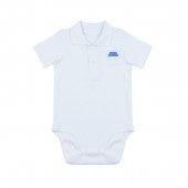 Бебешки комплект за момчета в синьо и бяло 2