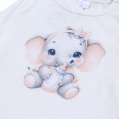 Бебешки комплект момичета "Baby elephant" 4