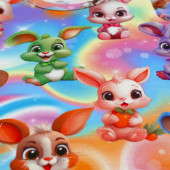 Бебешки летен гащеризон "Sweet bunnies" 6