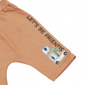 Бебешки летен комплект "Let's be friends" 4