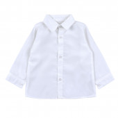 Бебешки официален комплект от 4 части в бежов меланж 3