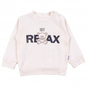 Памучен бебешки комплект от 3 части в графит 4