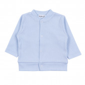 Бебешки памучен комплект "Happy day" в синьо 3