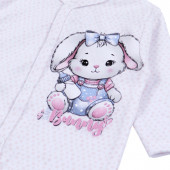 Бебешки памучен ромпър "Bunny" 3