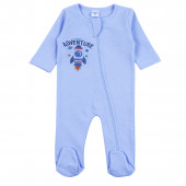 Бебешки памучен ромпър с цип "Adventure" 2