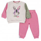 Бебешки плътен комплект "Bunny love" 2