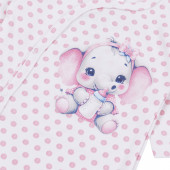 Плътен бебешки памучен ромпър ''Baby'' 4