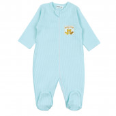 Бебешки ромпър с цип "Hug me" в мента 2