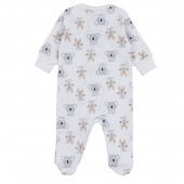 Бебешки ромпър с цип "I love" 2