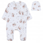 Бебешки ромпър с шапка "Forest" 2